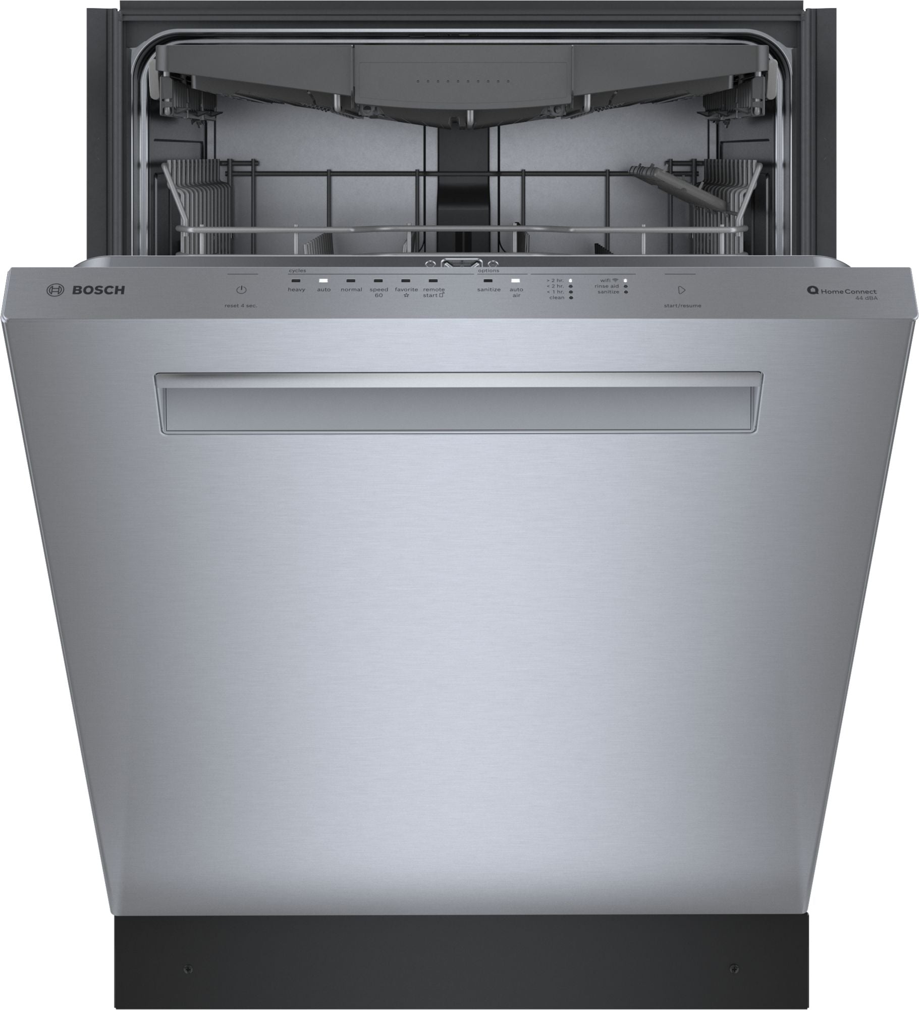 Bosch - 44 dBA Built In Dishwasher in Stainless - SHP65CP5N