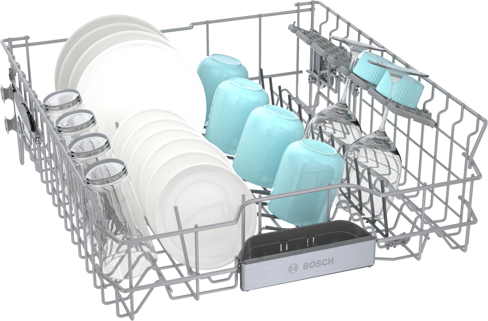 Bosch - 44 dBA Built In Dishwasher in Stainless - SHP65CP5N