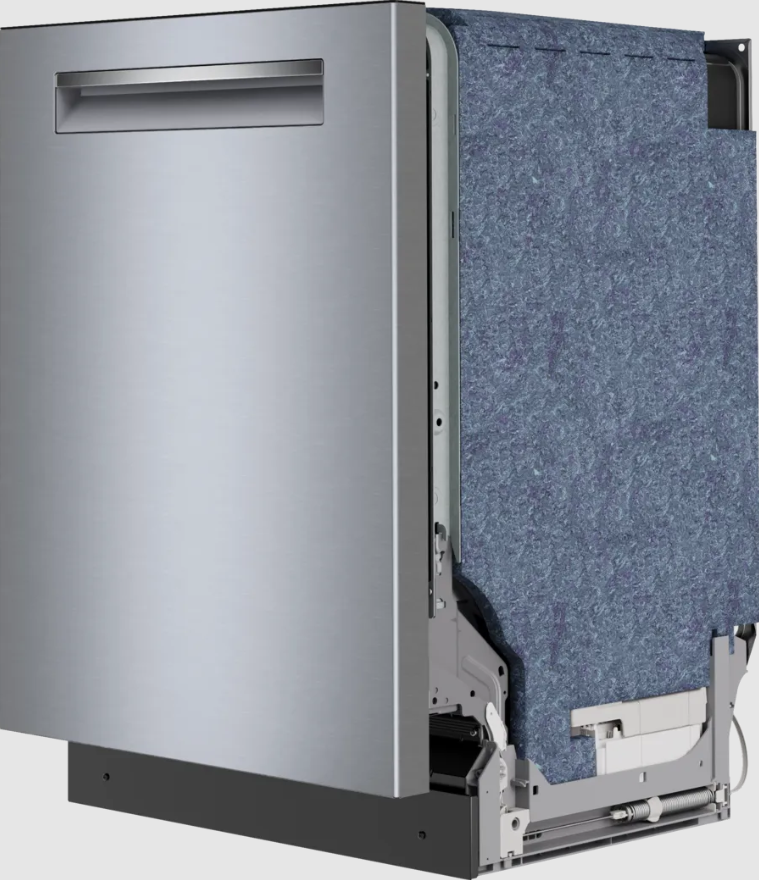 Bosch - 44 dBA Built In Dishwasher in Stainless - SHP65DM5N