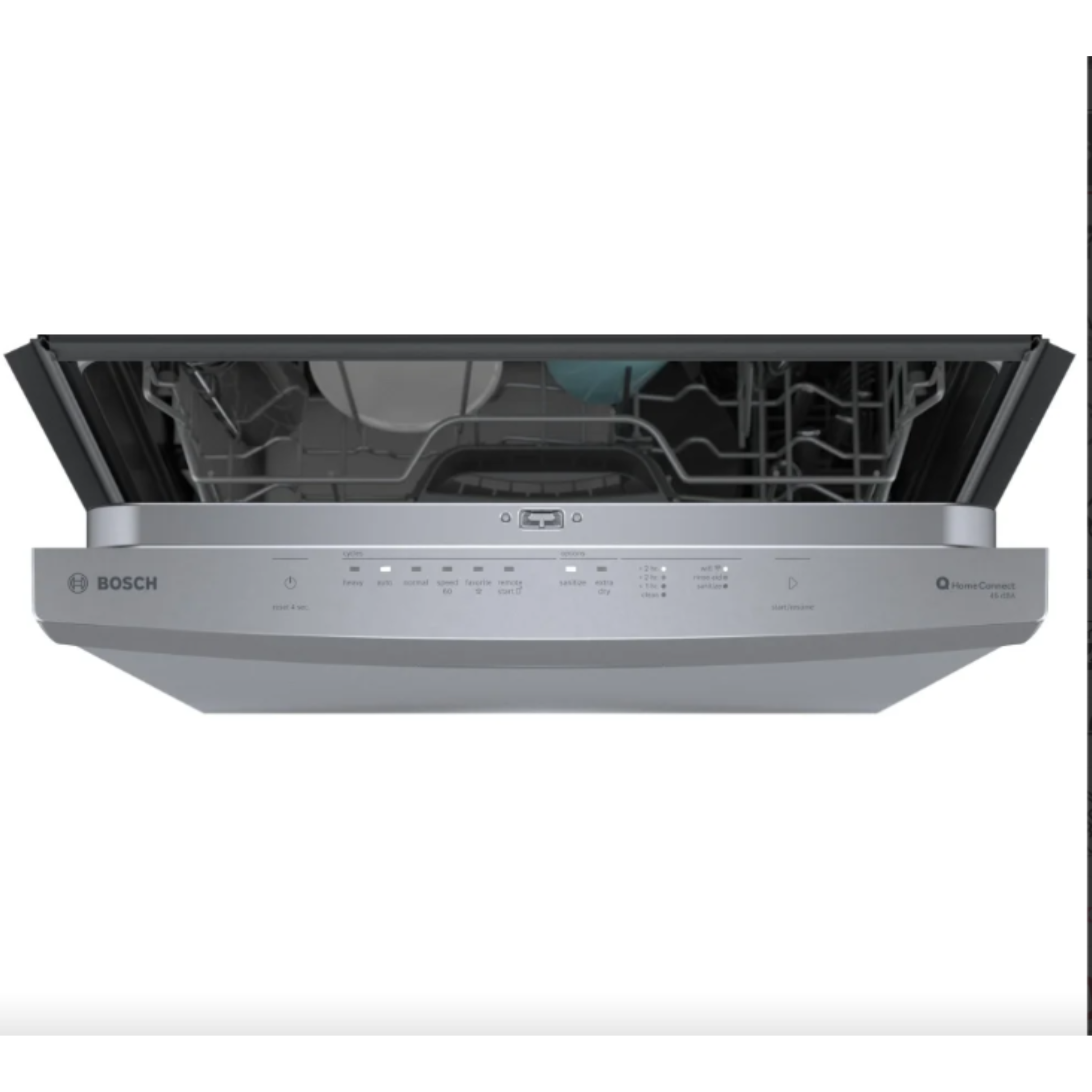 Bosch - 46 dBA Built In Dishwasher in Stainless - SHS53CM5N
