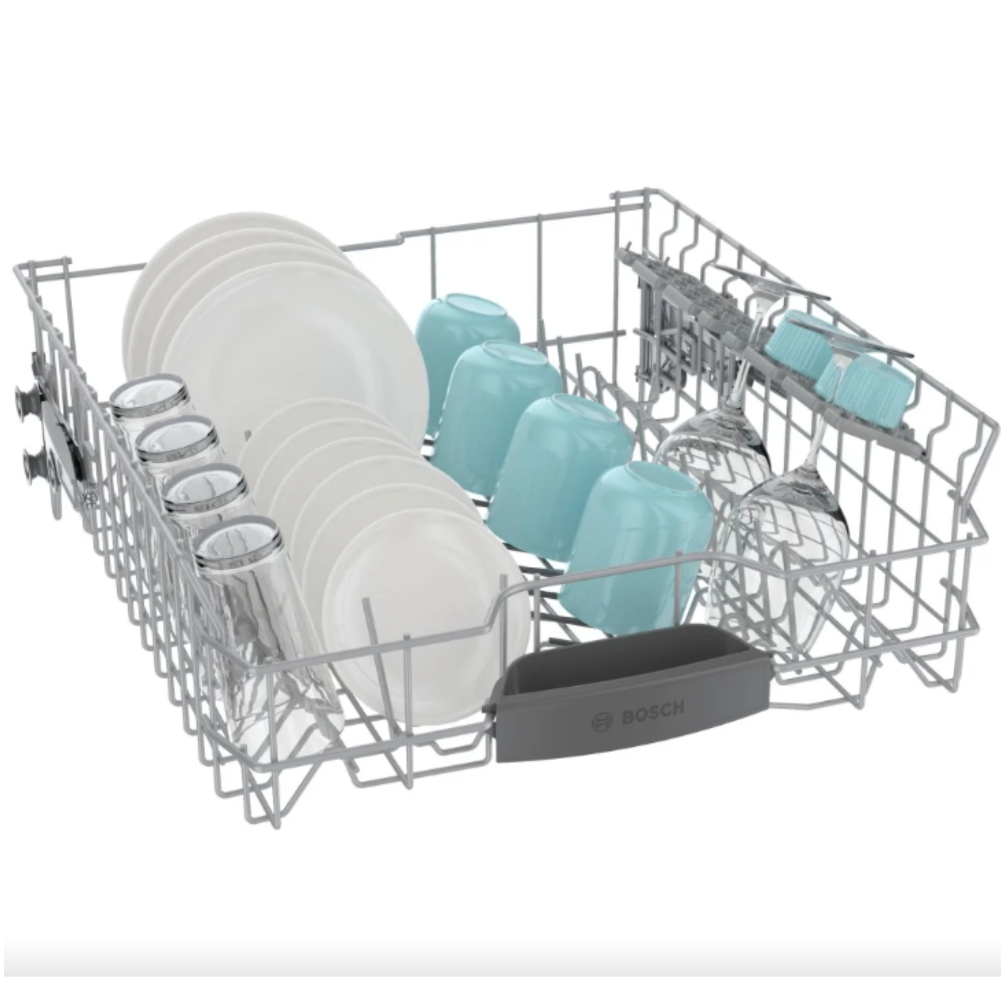 Bosch - 46 dBA Built In Dishwasher in Stainless - SHS53CM5N