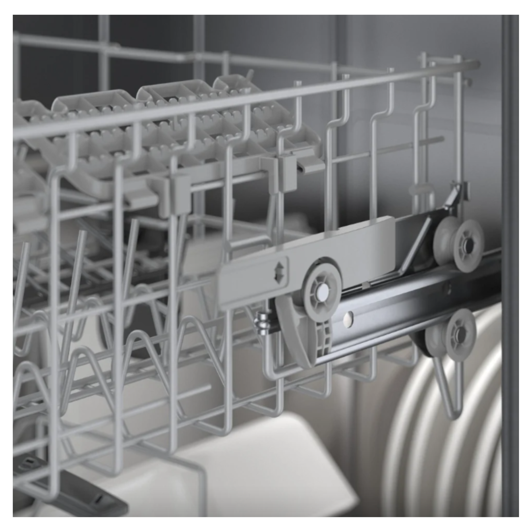 Bosch - 46 dBA Built In Dishwasher in Stainless - SHS53CM5N