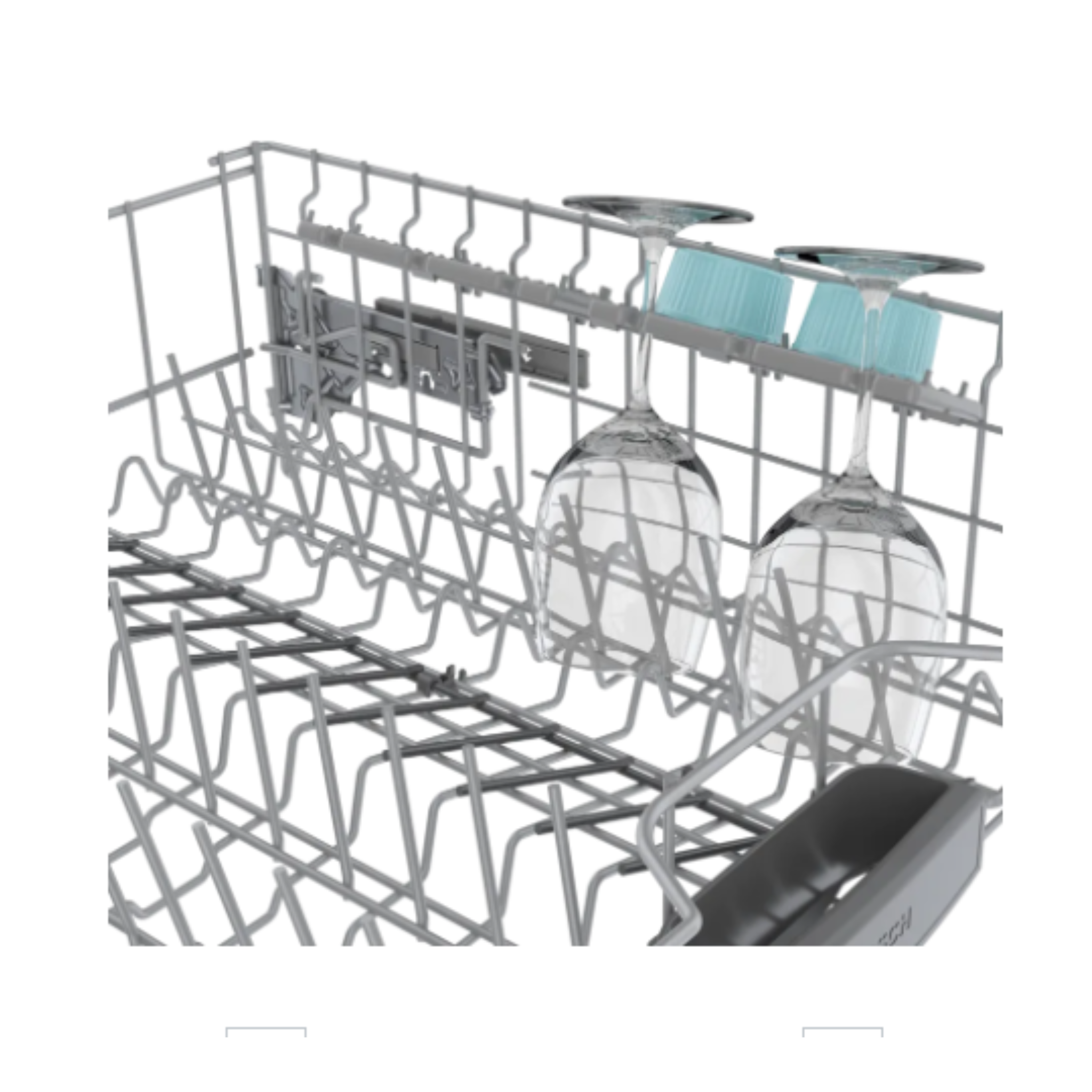 Bosch - 46 dBA Built In Dishwasher in Stainless - SHS53CM5N