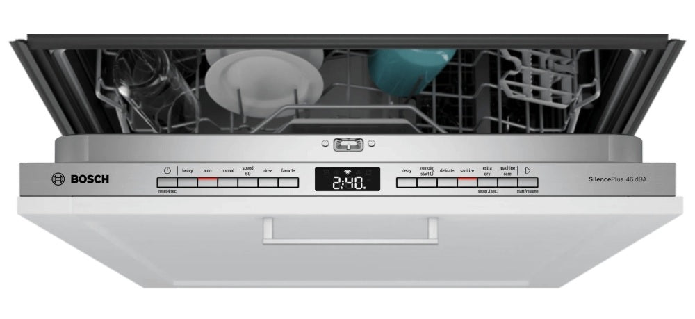 Bosch - 46 dBA Built In Dishwasher in Panel Ready - SHV53D73UC
