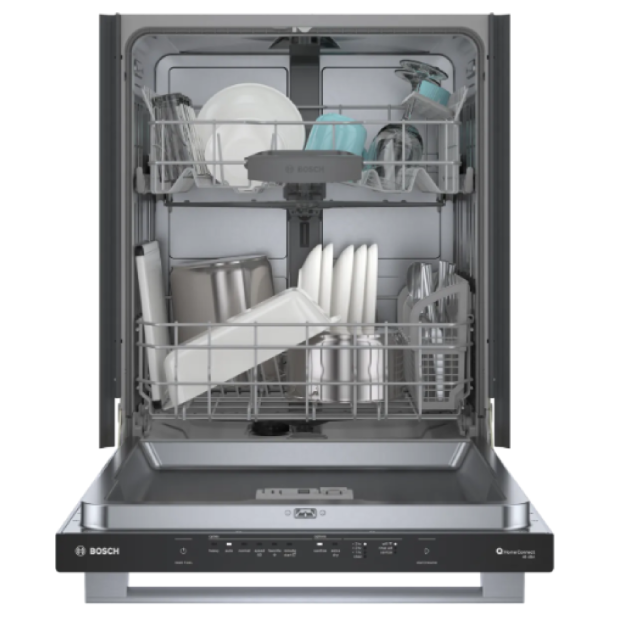 Bosch - 48 dBA Built In Dishwasher in Stainless - SHX4AEF5N