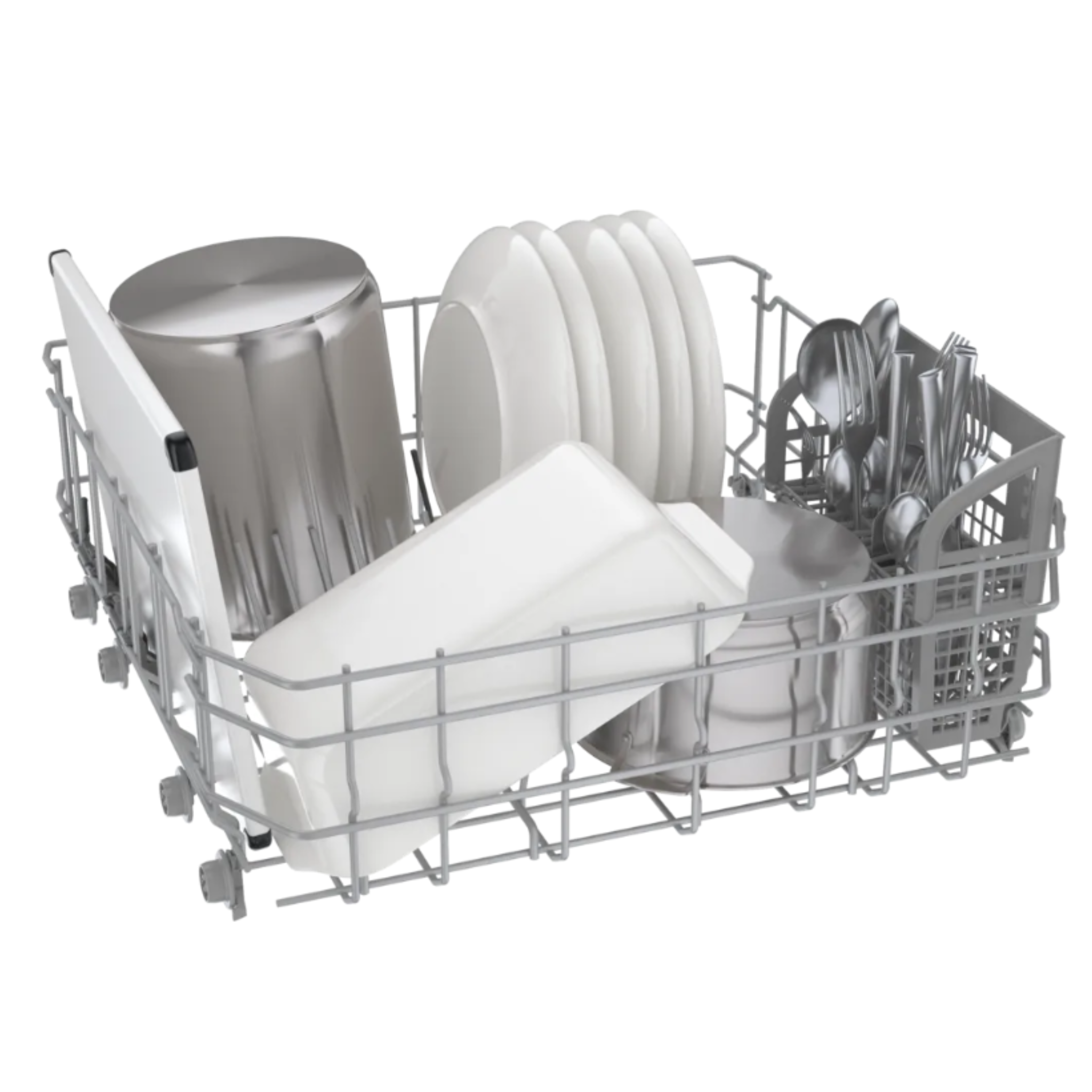 Bosch - 48 dBA Built In Dishwasher in Stainless - SHX4AEF5N