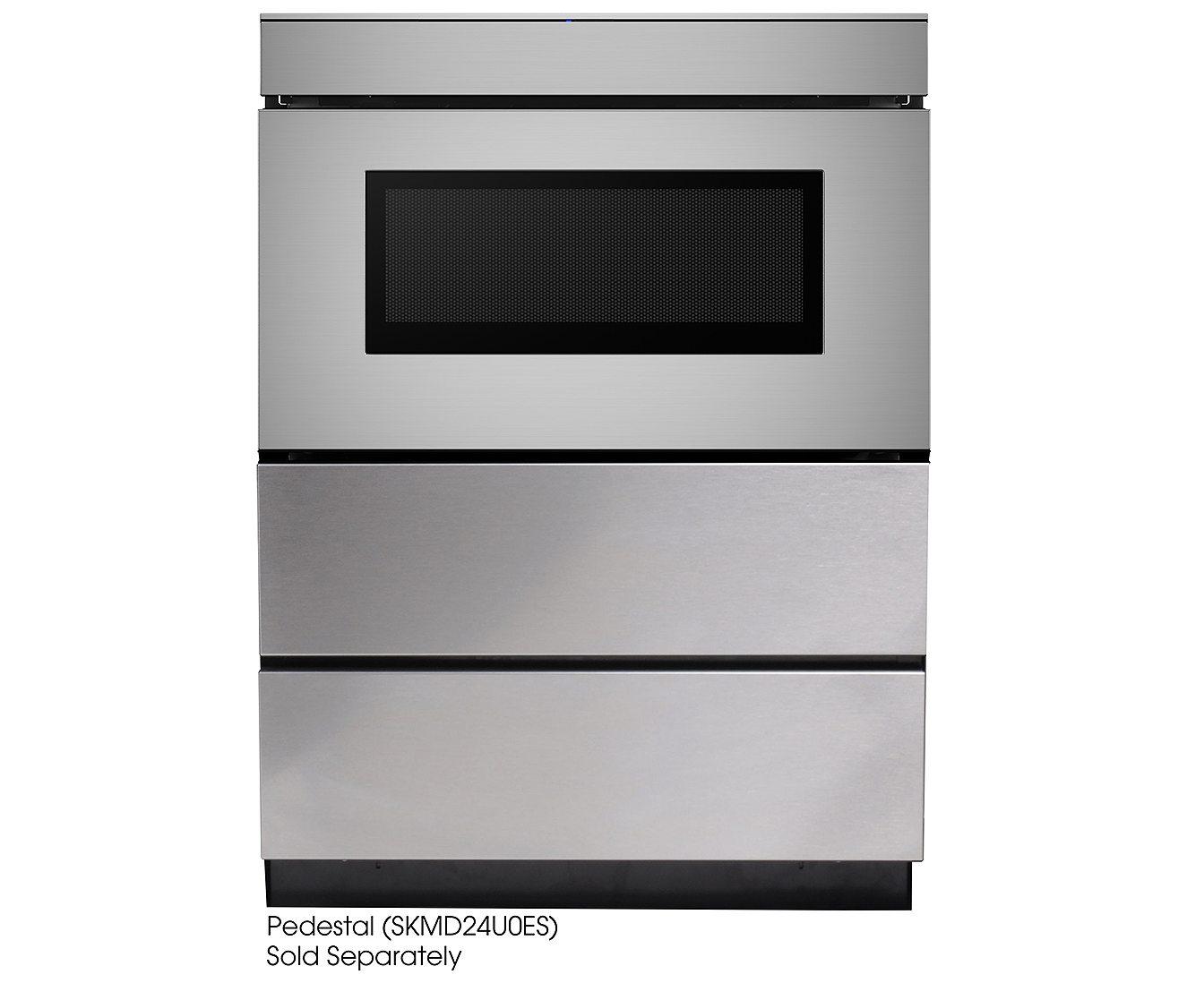 Sharp - 1.2 cu. Ft Built In Microwave in Stainless - SMD2479KSC