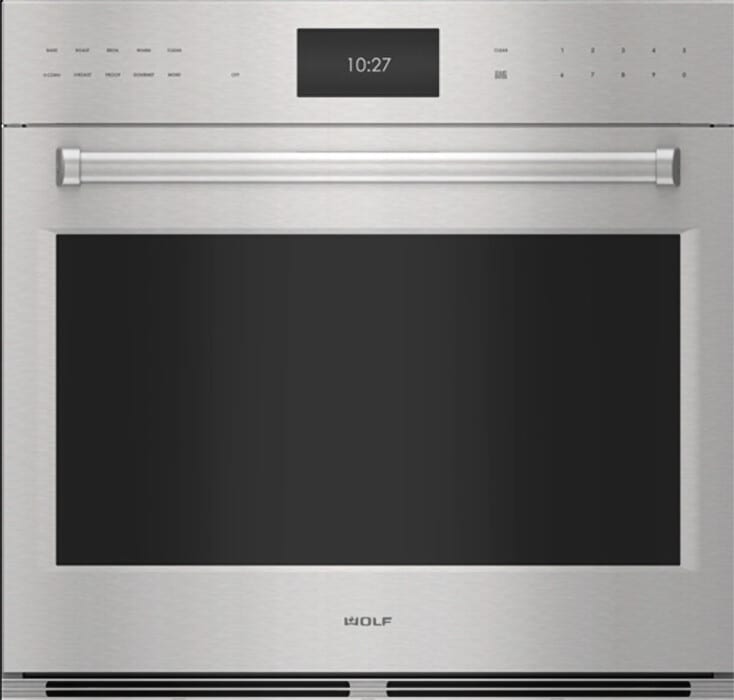 Wolf - 4.7 cu. ft Single Wall Oven in Stainless - SO3050PE/S/P