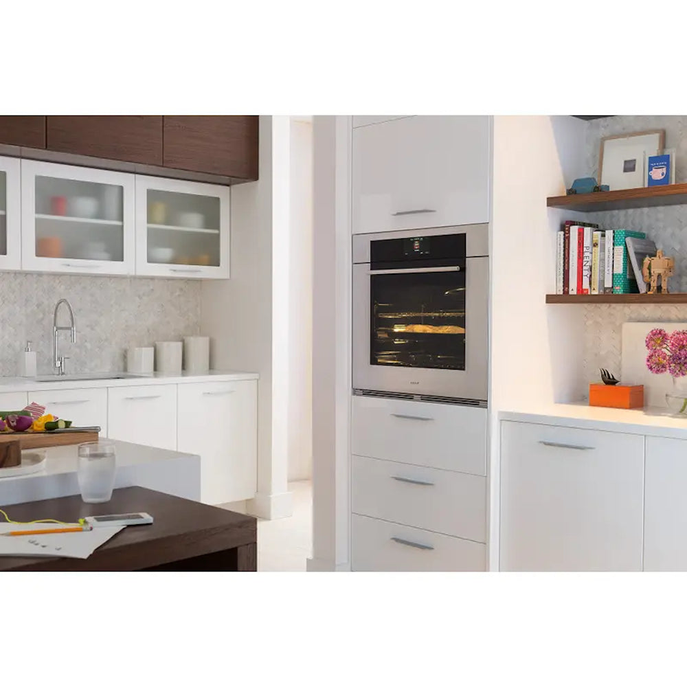 Wolf - 5.1 cu. ft Single Wall Oven in Stainless - SO3050TM/S/T