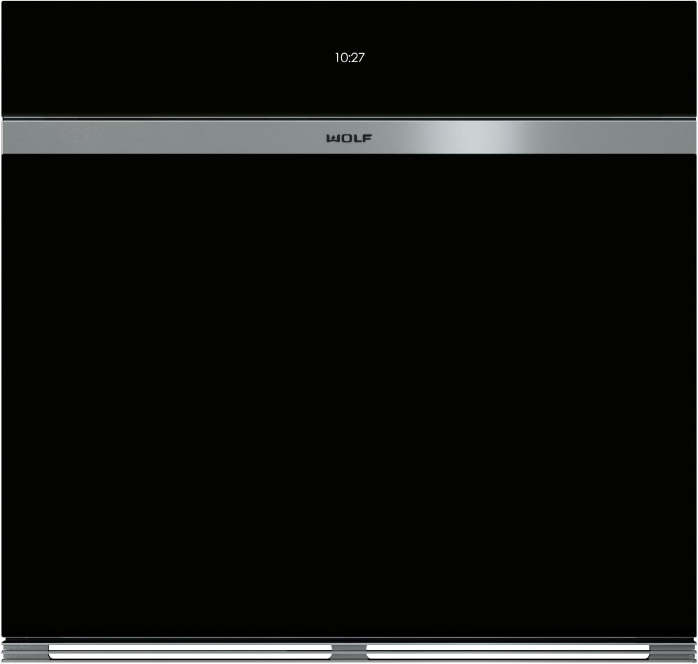 Wolf - 5.1 cu. ft Single Wall Oven in Black - SO30CM/B