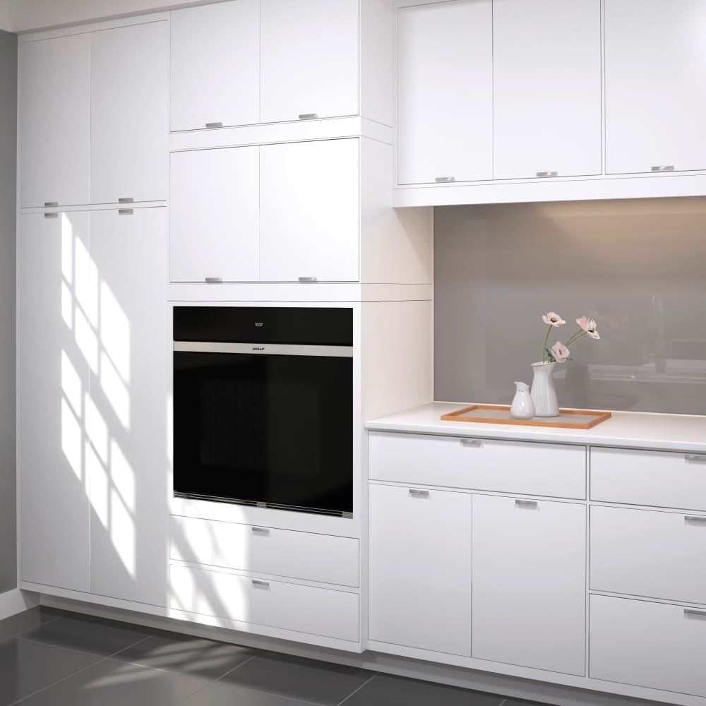 Wolf - 5.1 cu. ft Single Wall Oven in Black - SO30CM/B