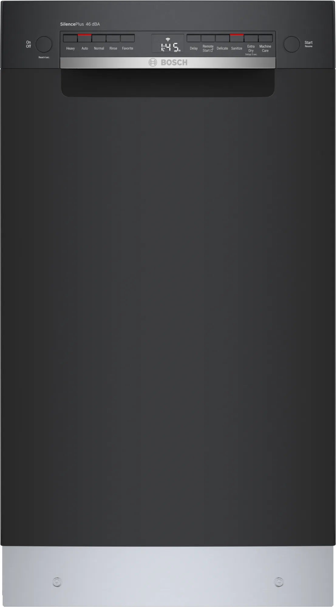 Bosch - 46 dBA Built In Dishwasher in Black - SPE53C56UC