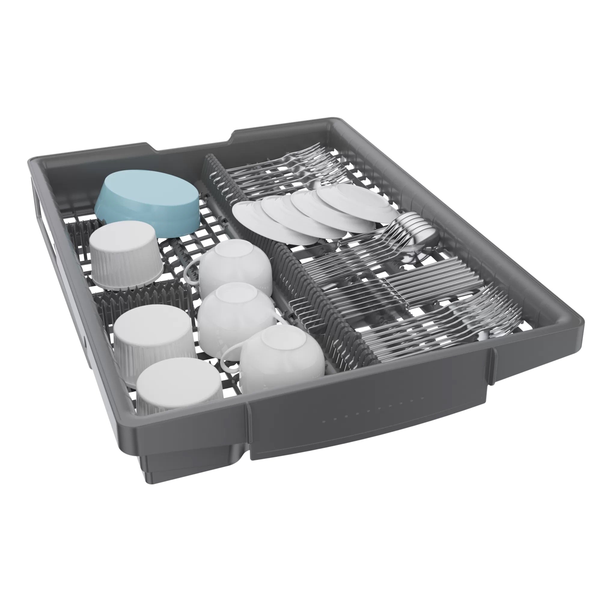 Bosch - 46 dBA Built In Dishwasher in Black - SPE53C56UC