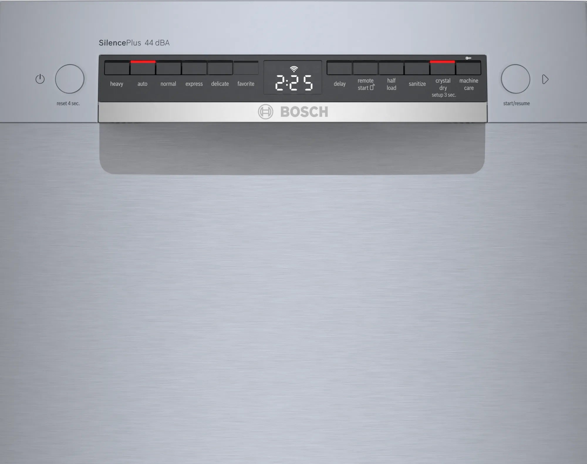 Bosch - 44 dBA Built In Dishwasher in Stainless - SPE68C75UC