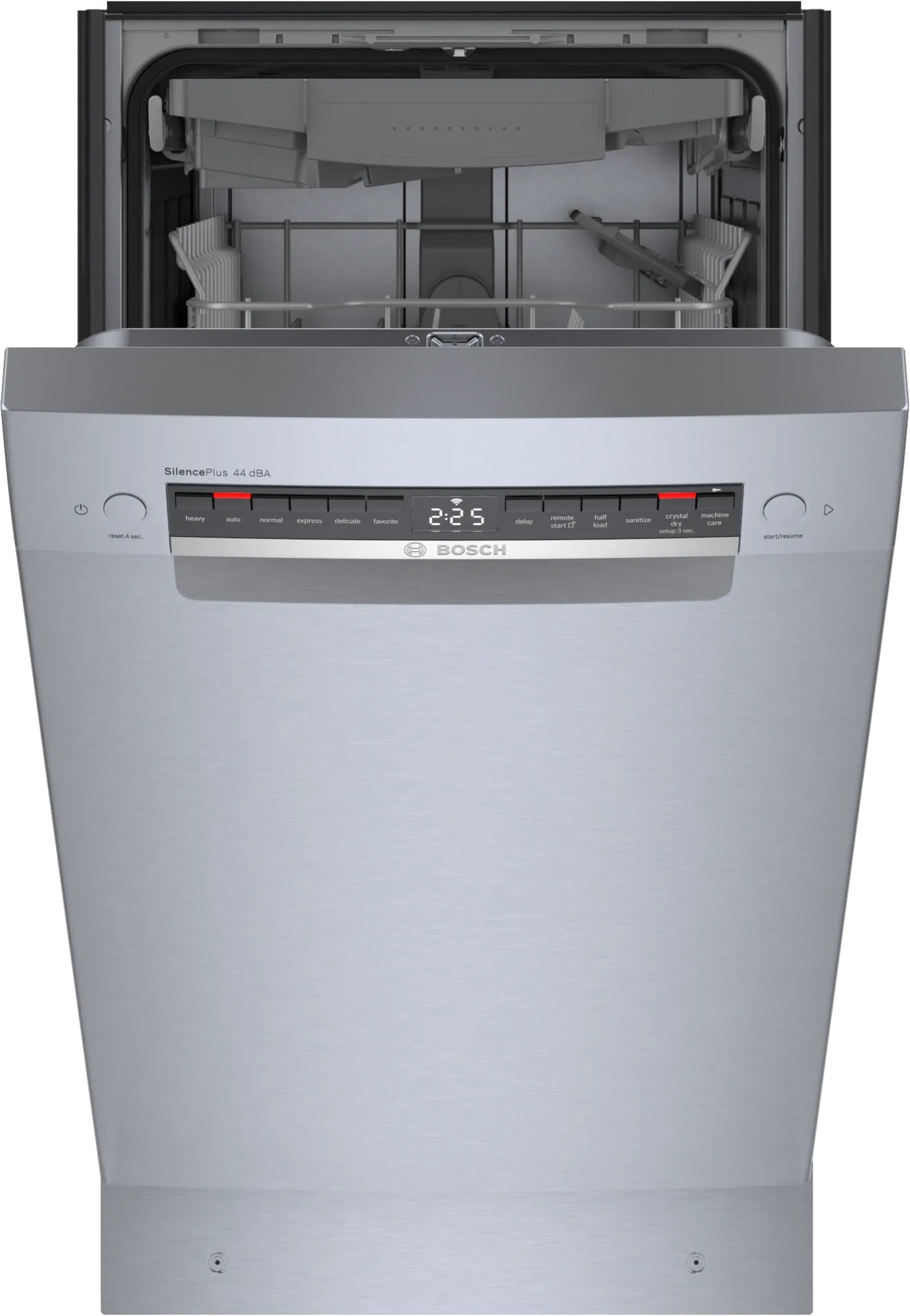 Bosch - 44 dBA Built In Dishwasher in Stainless - SPE68C75UC