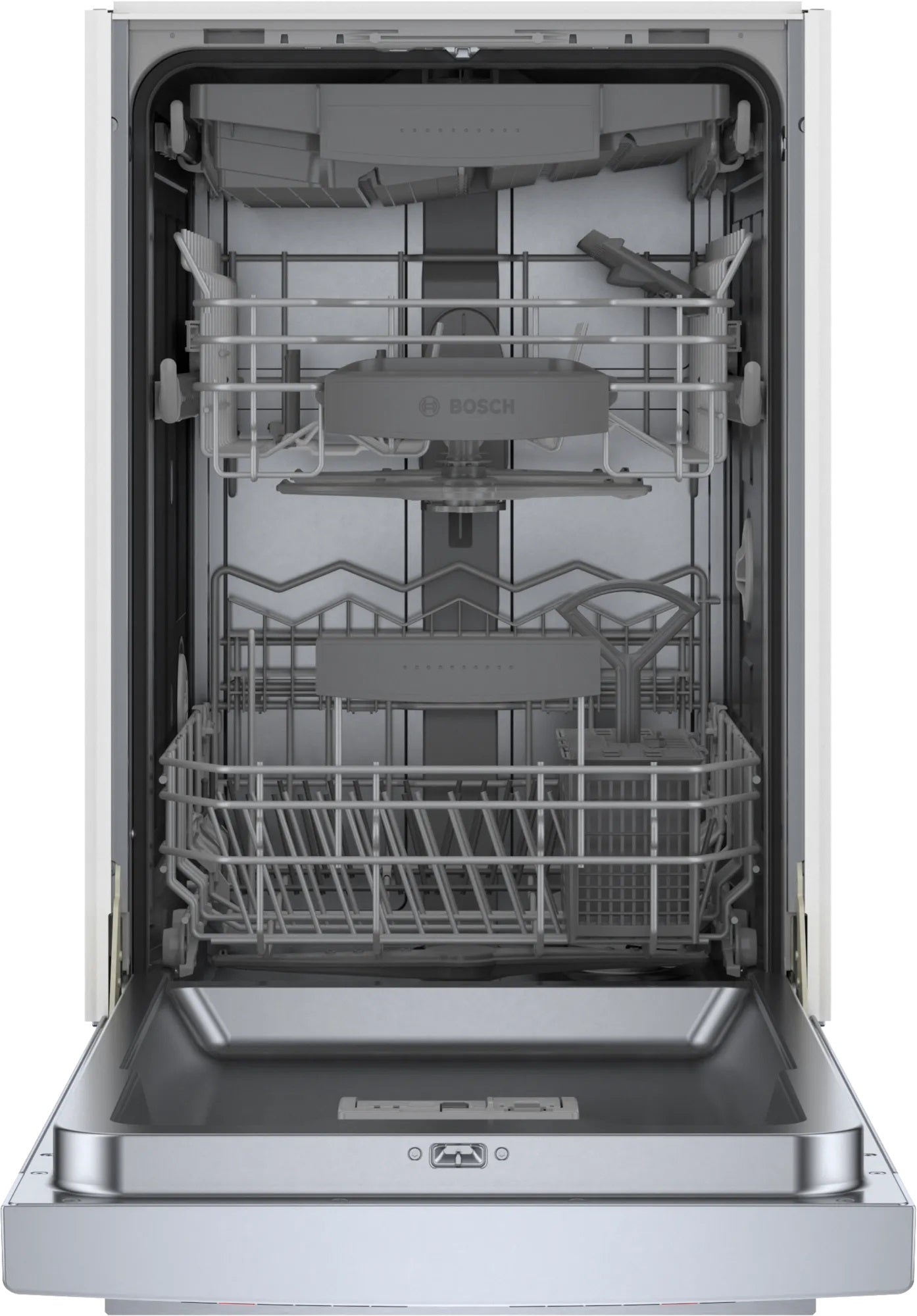Bosch - 44 dBA Built In Dishwasher in Stainless - SPE68C75UC