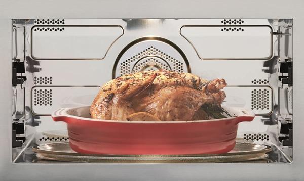 Wolf - 1.6 cu. ft Speed Wall Oven in Stainless - SPO24TE/S/TH