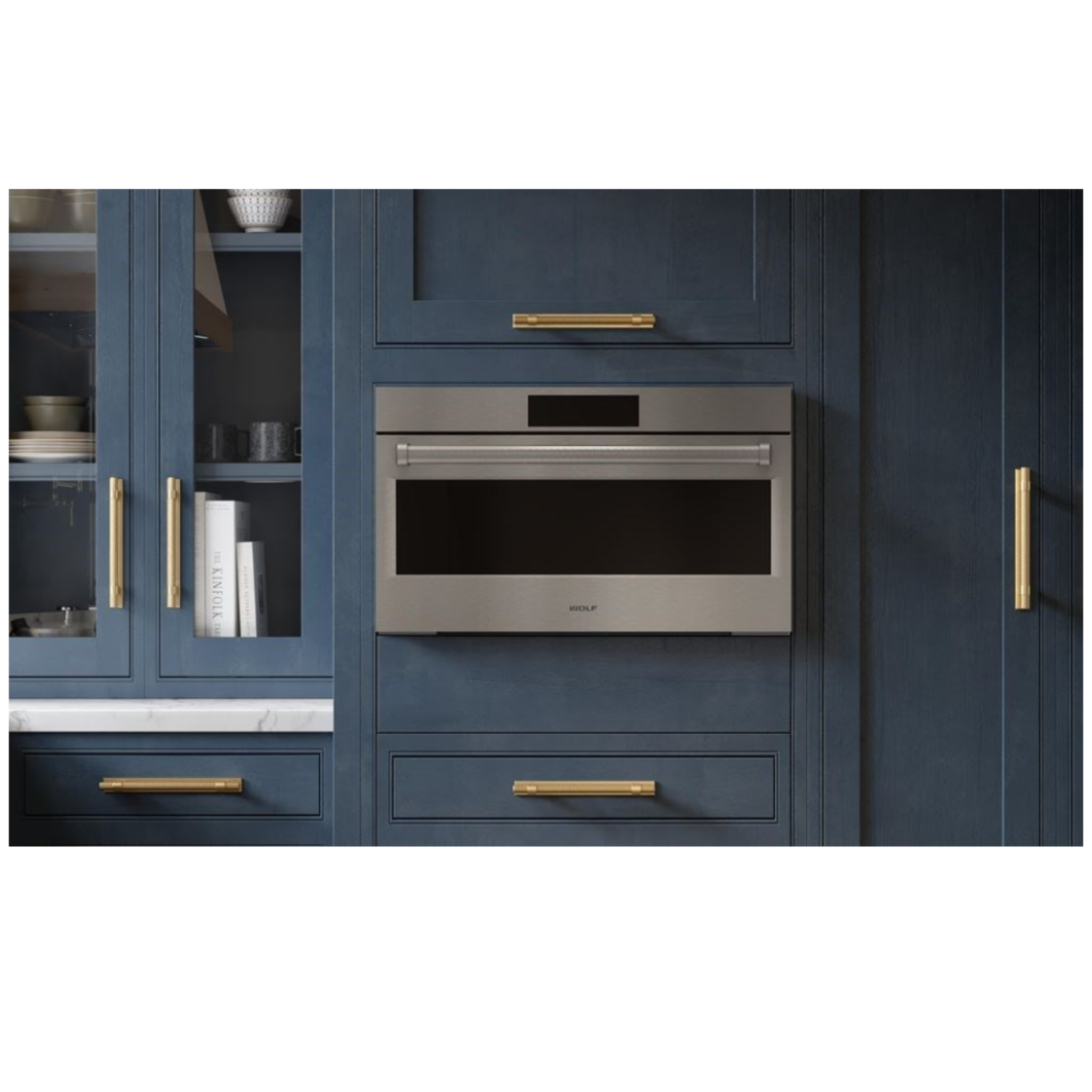 Wolf - 1.6 cu. ft Speed Wall Oven in Stainless - SPO3050PE/S/P