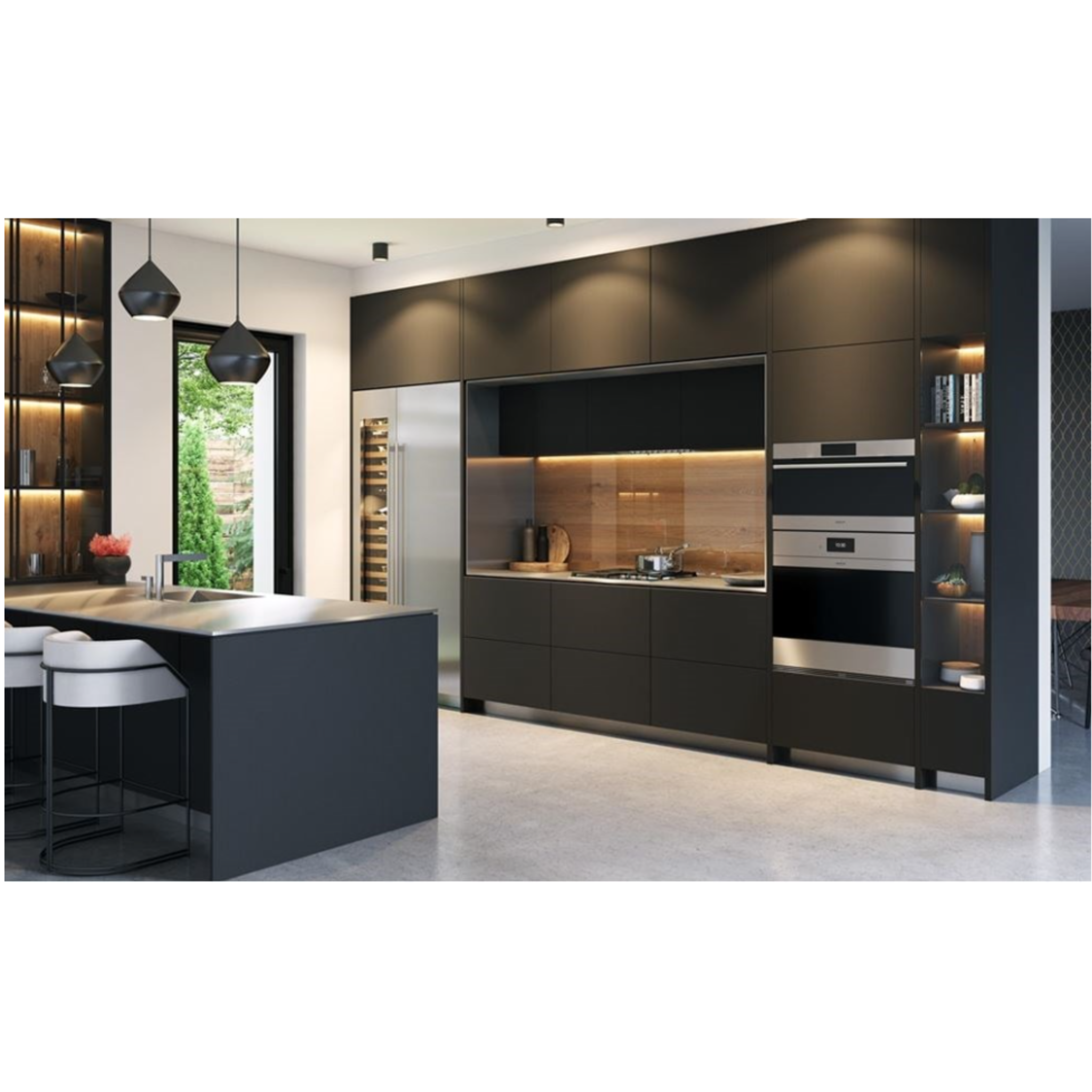 Wolf - 1.6 cu. ft Speed Wall Oven in Stainless - SPO3050TE/S/T