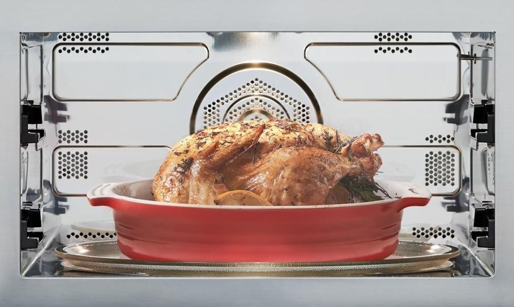 Wolf - 1.6 cu. ft Speed Wall Oven in Stainless - SPO30TM/S/TH