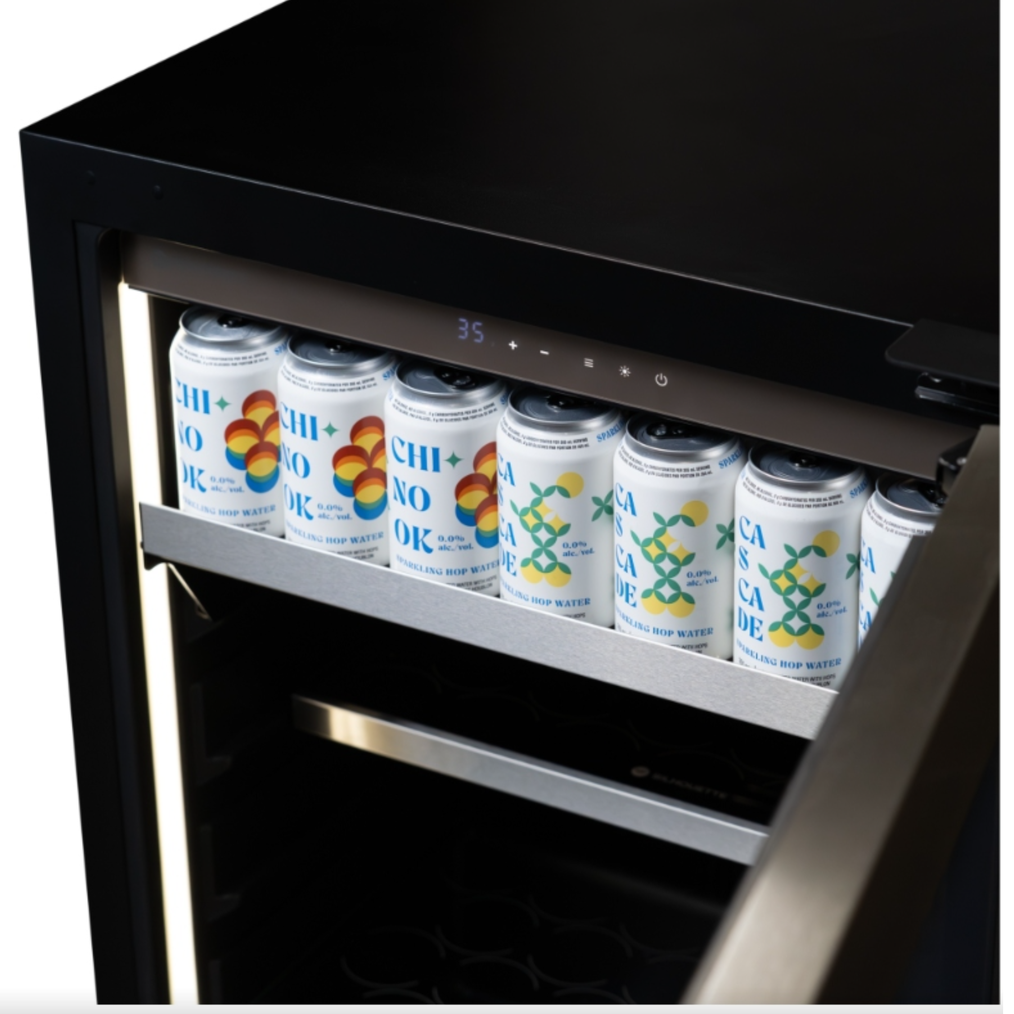 Silhouette - 23.8 Inch 5.2 cu. ft Built In / Integrated Beverage Centre Refrigerator in Stainless - SPRBC052D3SS