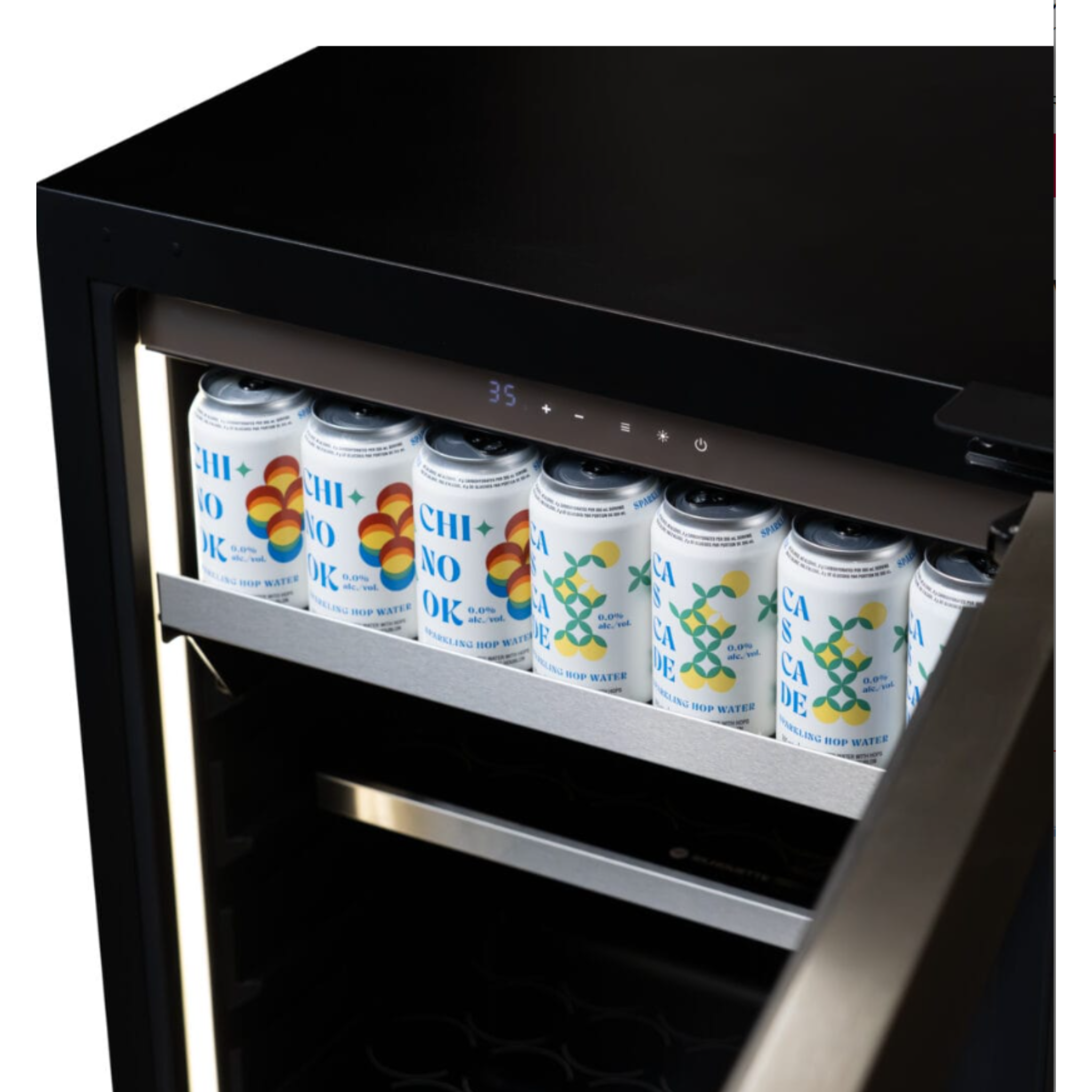 Silhouette - 23.8 Inch 5.2 cu. ft Built In / Integrated Beverage Centre Refrigerator in Panel Ready - SPRBC052D3SS-P