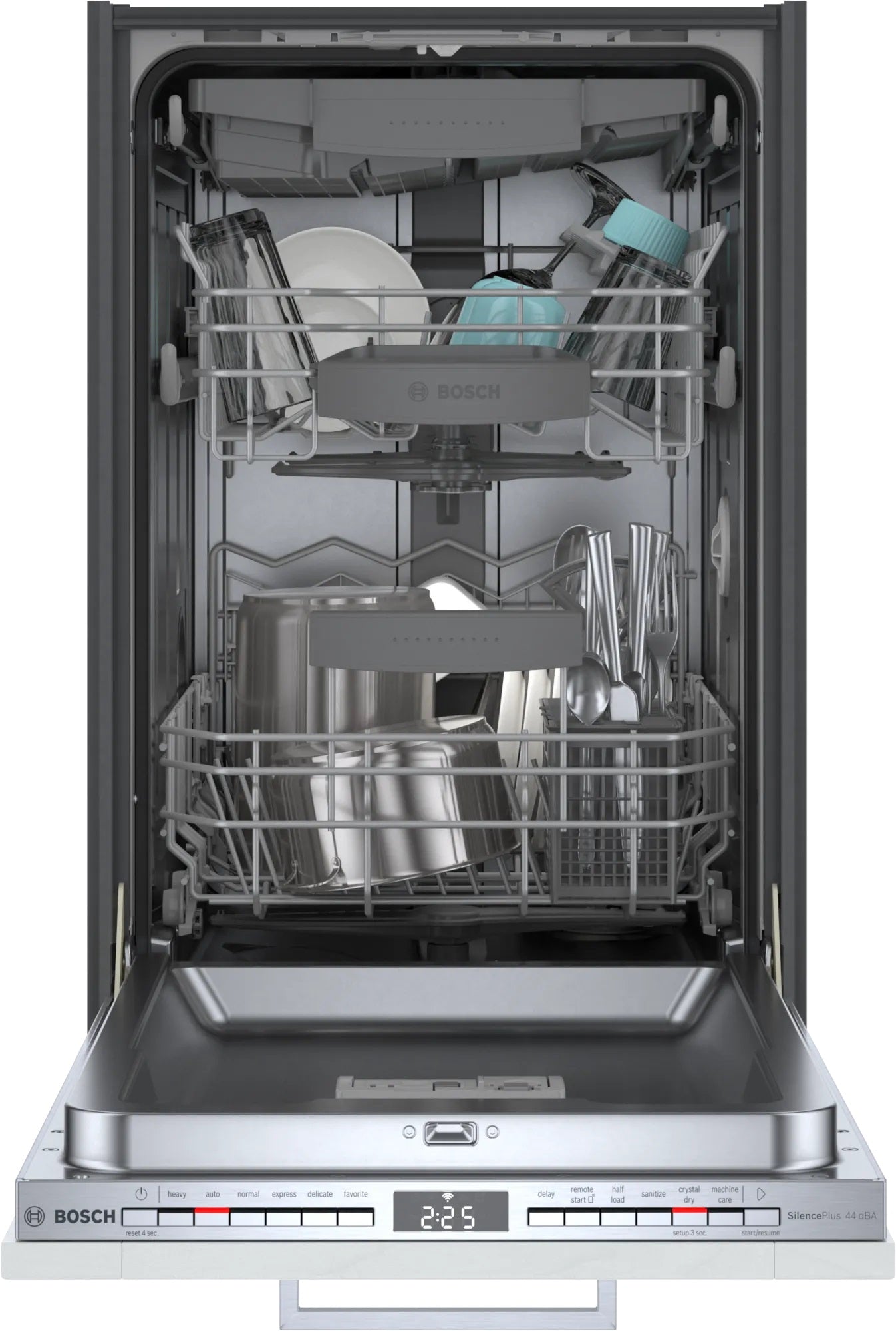 Bosch - 44 dBA Built In Dishwasher in Panel Ready - SPV68C73UC