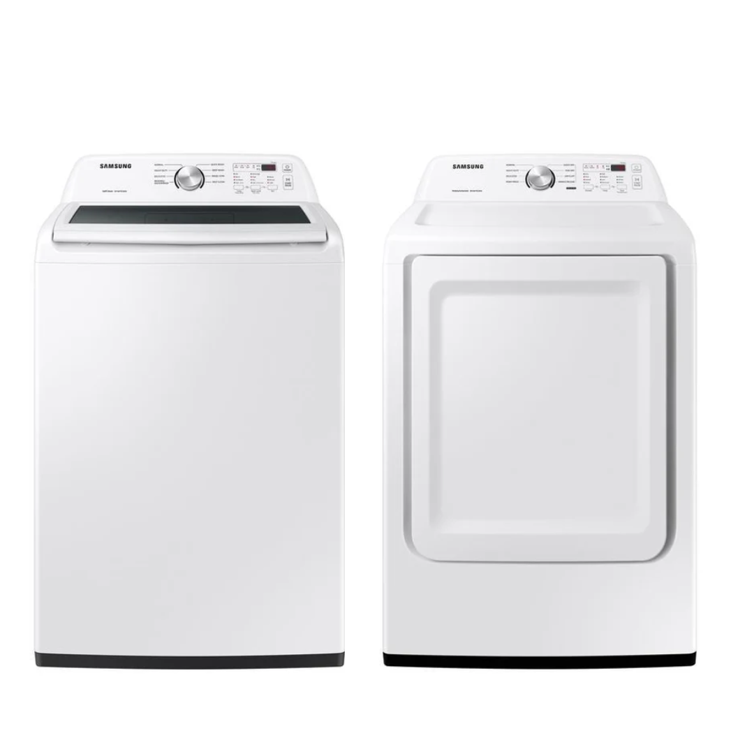 Samsung Laundry Pair - WA44A3205AW, DVE45T3200W