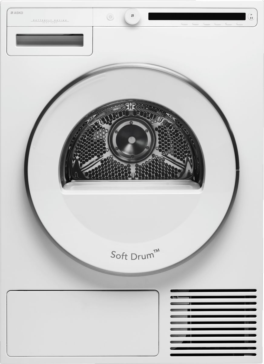 Asko - 4.1 cu. Ft Electric Dryer in White - T208H.W