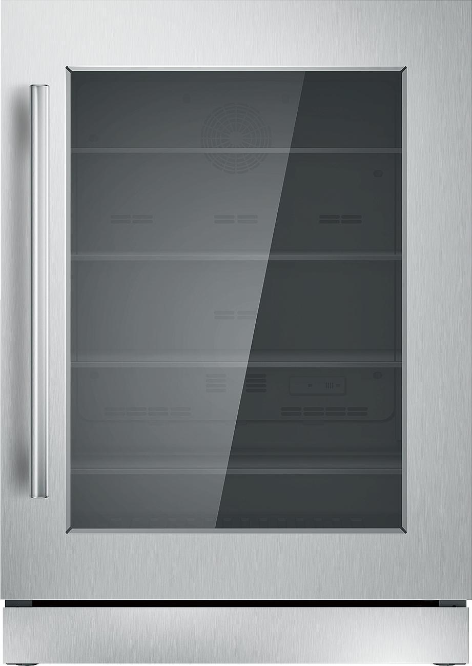 Thermador - 24 Inch 5.1 cu. ft Mini Fridge Refrigerator in Stainless - T24UR910RS