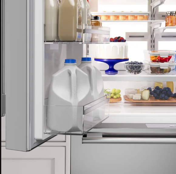 Thermador - 36 Inch 20.4 cu. ft Bottom Mount French Door Refrigerator in Stainless - T36FL810NS