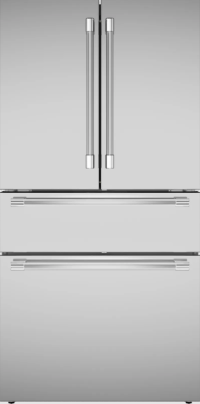 Thermador - 36 Inch 20.4 cu. ft Bottom Mount French Door Refrigerator in Stainless - T36FL821NS