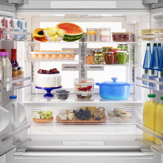 Thermador - 36 Inch 20.4 cu. ft Bottom Mount French Door Refrigerator in Stainless - T36FL821NS