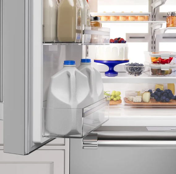 Thermador - 36 Inch 20.4 cu. ft Bottom Mount French Door Refrigerator in Stainless - T36FL821NS