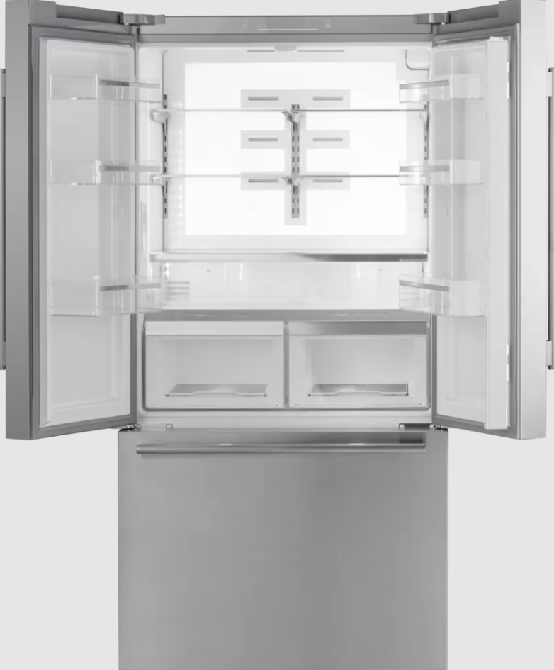 Thermador - 36 Inch 20.8 cu. ft French Door Bottom Mount Refrigerator in Stainless - T36FT810NS