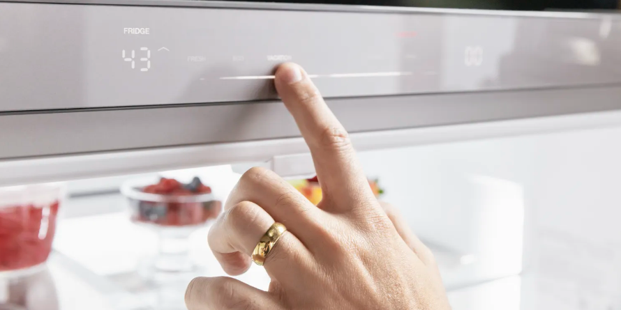 Thermador - 36 Inch 20.8 cu. ft French Door Bottom Mount Refrigerator in Stainless - T36FT810NS