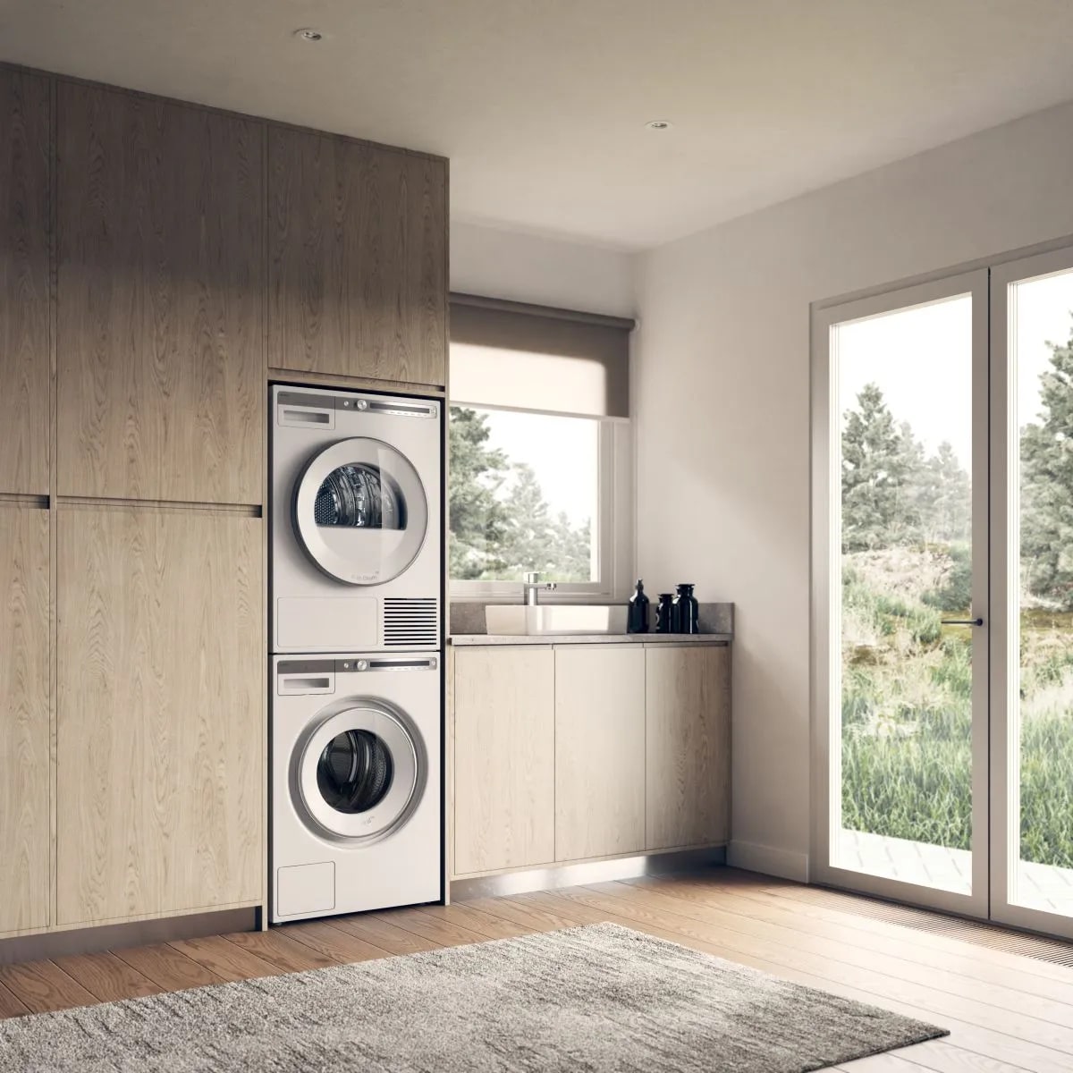 Asko - 5.1 cu. Ft Electric Dryer in White - T411VD.W