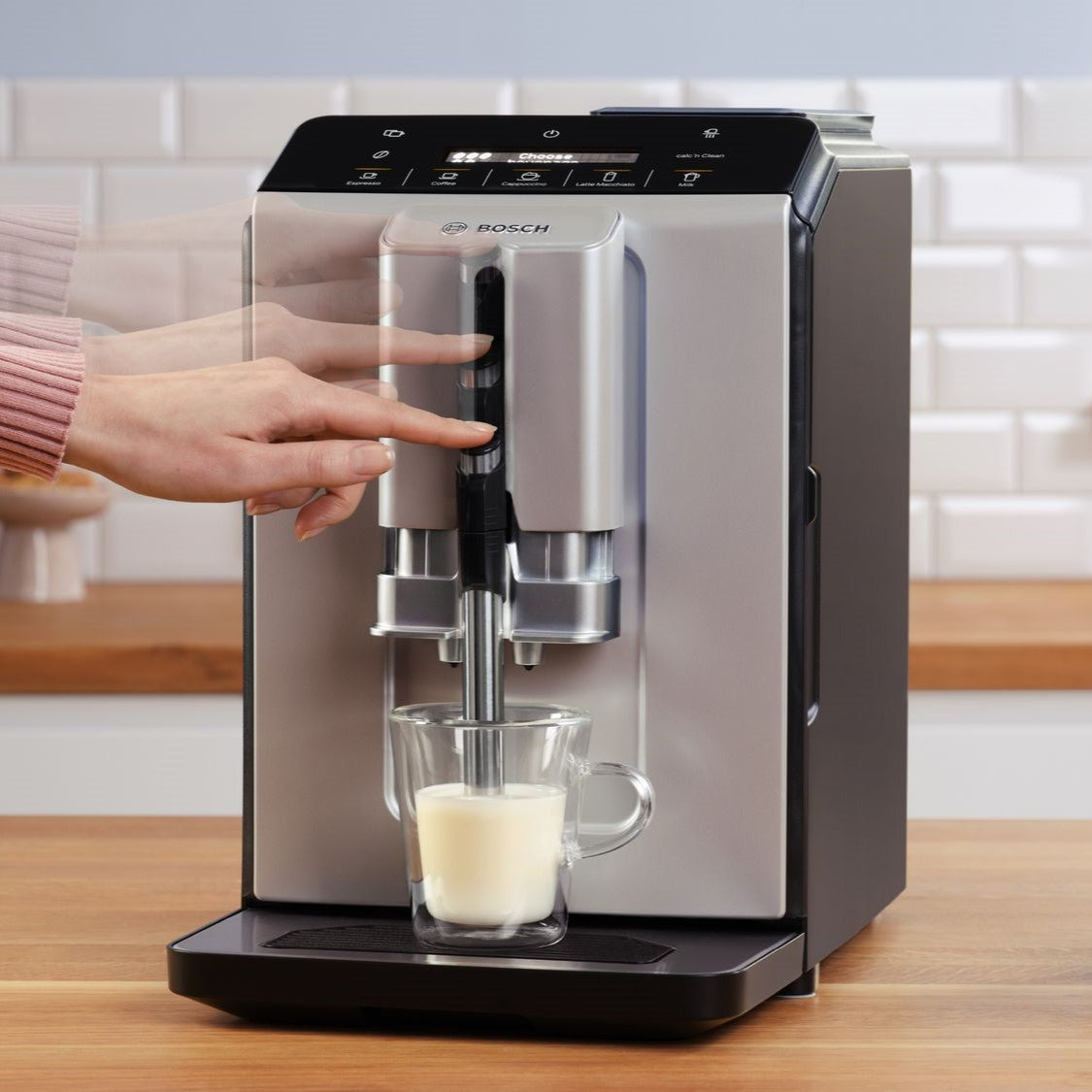 Bosch - Countertop Coffee Maker in Silver - TIU20307