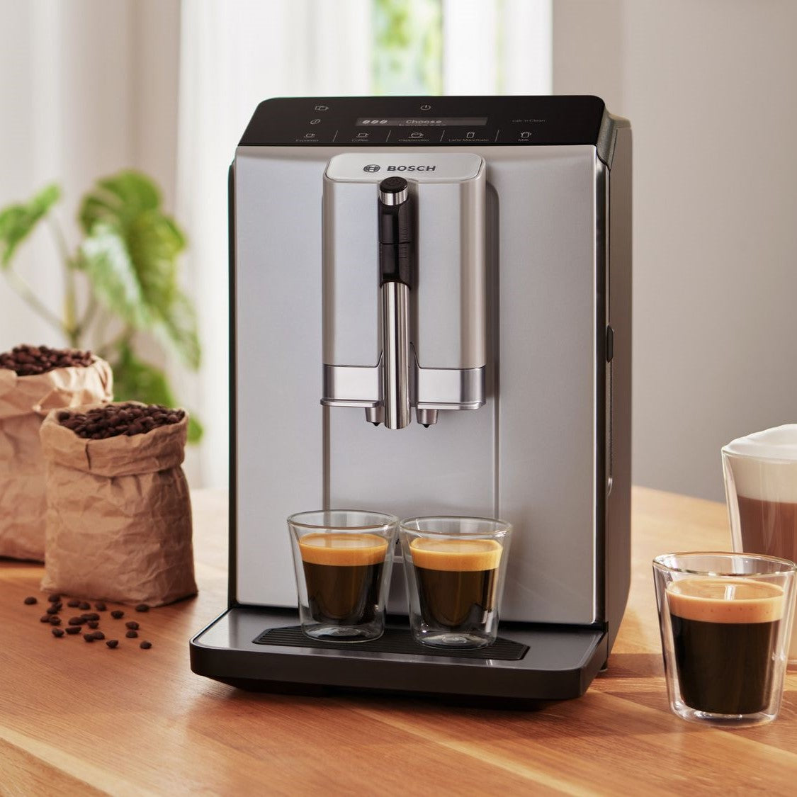 Bosch - Countertop Coffee Maker in Silver - TIU20307