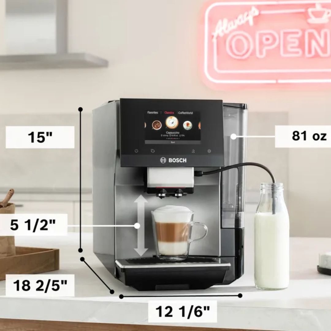 Bosch - Countertop Coffee Maker in Silver - TPU60501