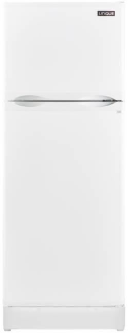 Unique Appliances - 23.5 Inch 10 cu. ft Top Mount Refrigerator in White With CO Alarming Device - UGP-10C CM W