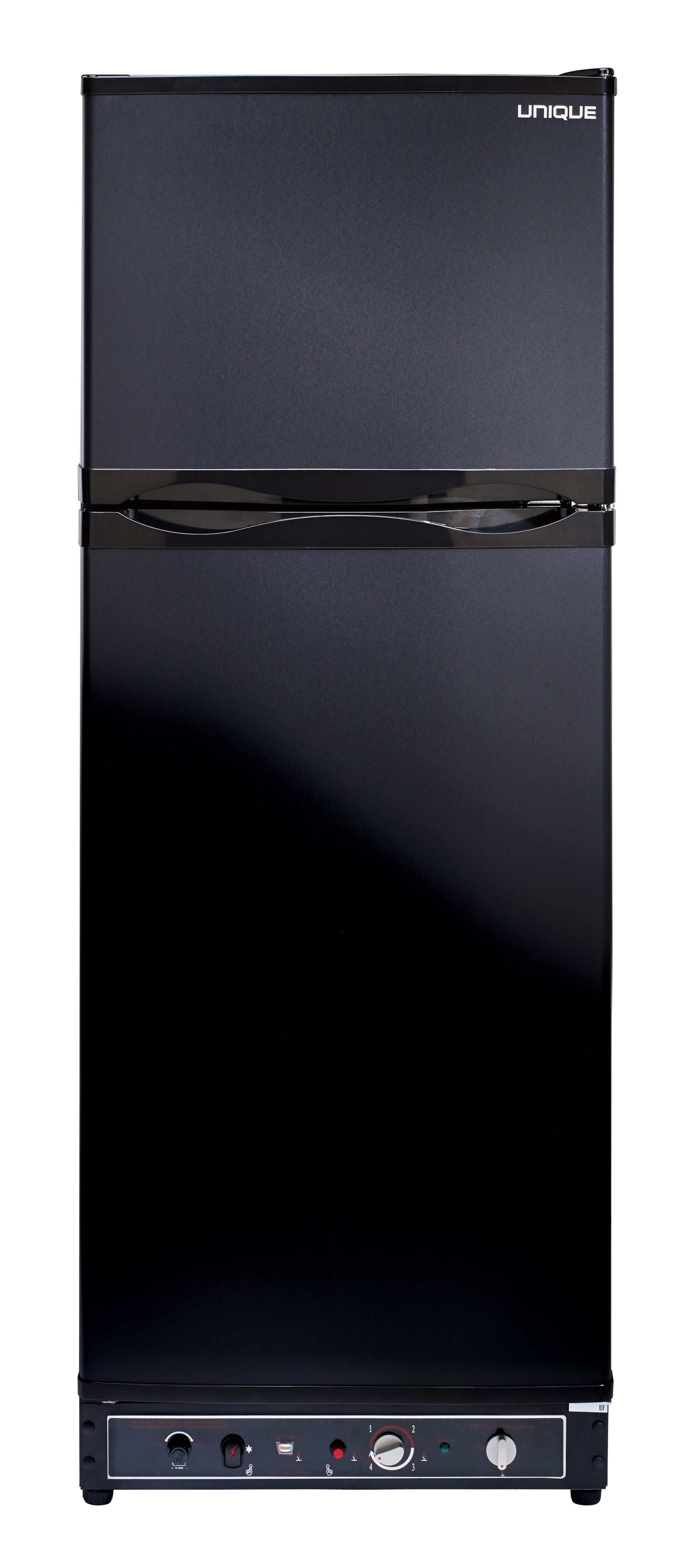 Unique Appliances - 23.5 Inch 10 cu. ft Top Mount Refrigerator in Black - UGP-10C DV B