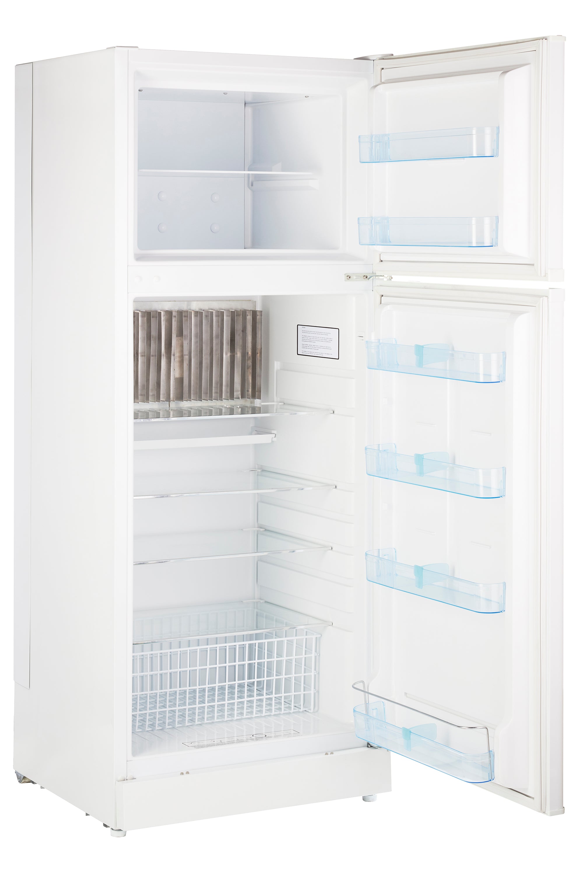 Unique Appliances - 27.2 Inch 14 cu. ft Top Mount Refrigerator in Marshmallow White - UGP-14C CM W