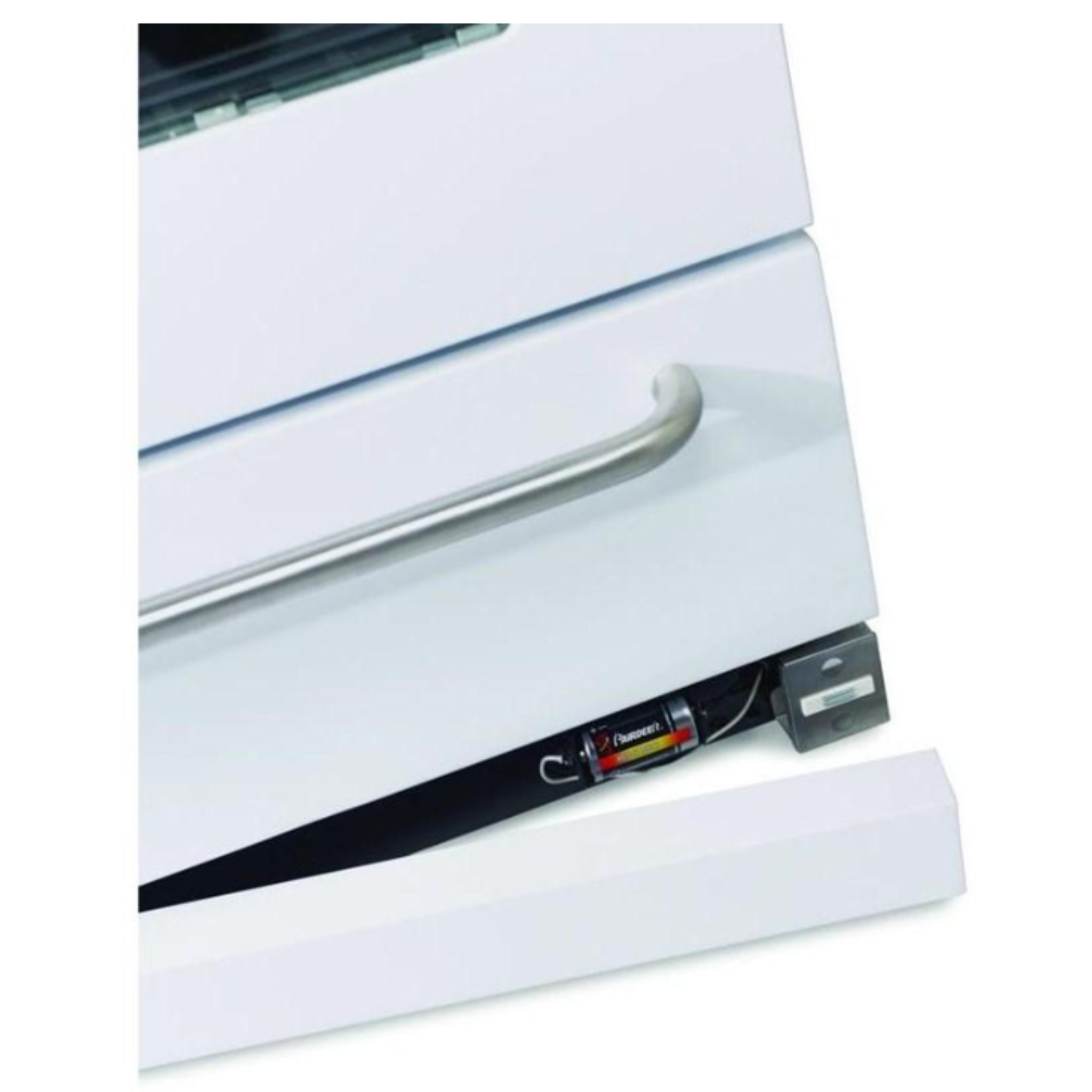 Unique - 2.4 cu. ft Gas Range in White - UGP-20GOF1W