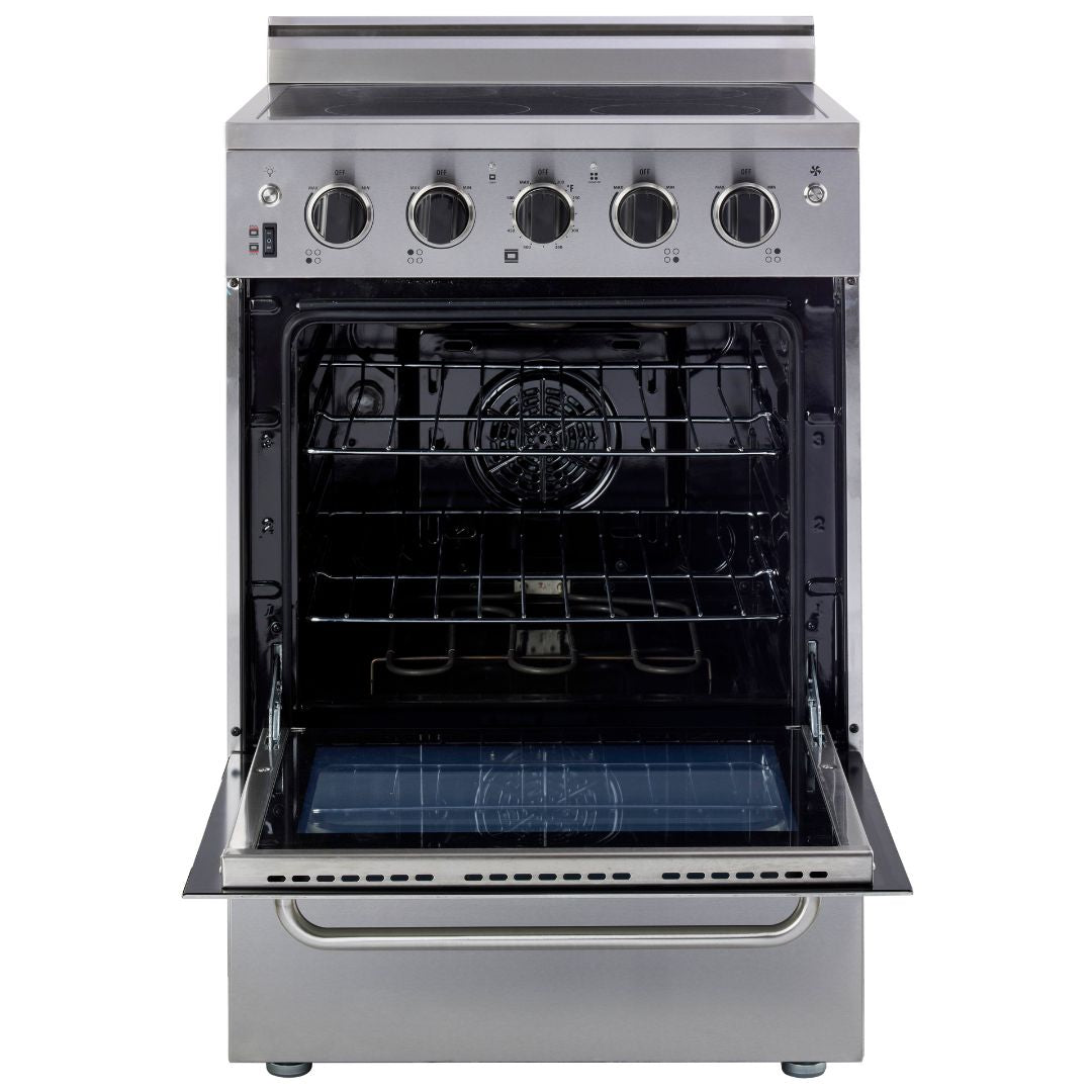 Unique Appliances - 20 inch 2.3 cu. ft Electric Range in Stainless - UGP-20V EC SS
