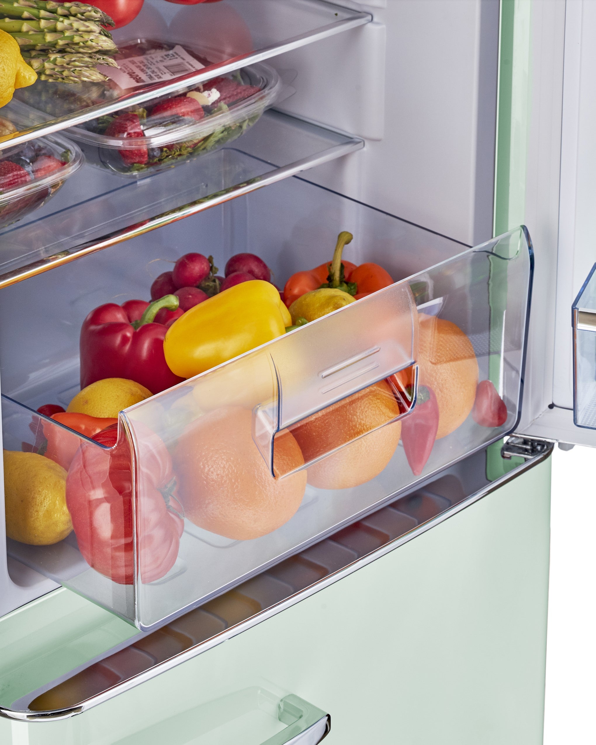 Unique Appliances - 21.6 Inch 7 cu. ft Bottom Mount Refrigerator in Summer Mint Green - UGP-215L LG AC