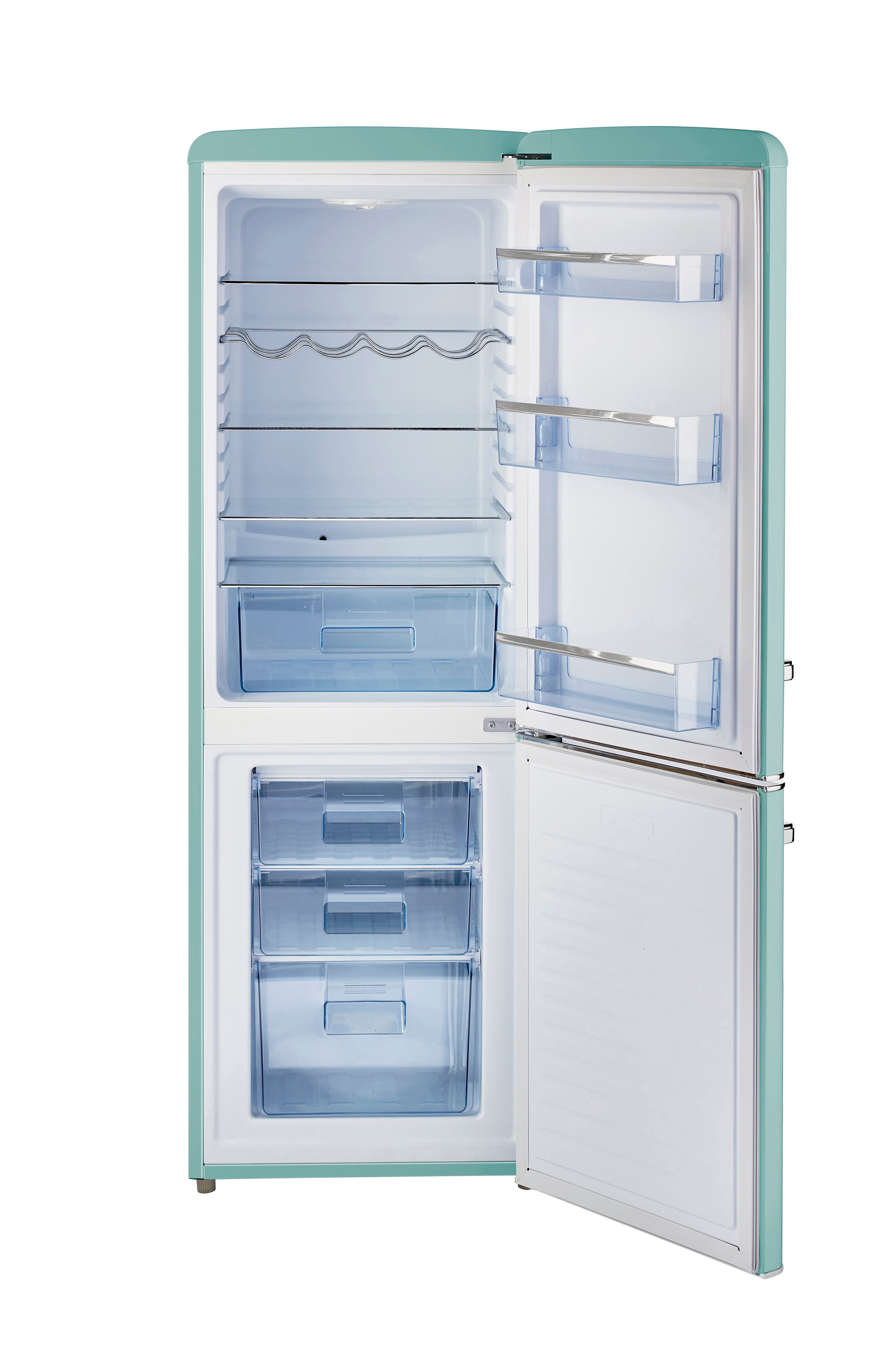 Unique Appliances - 21.6 Inch 7 cu. ft Bottom Mount Refrigerator in Ocean Mist Turquoise - UGP-215L T AC