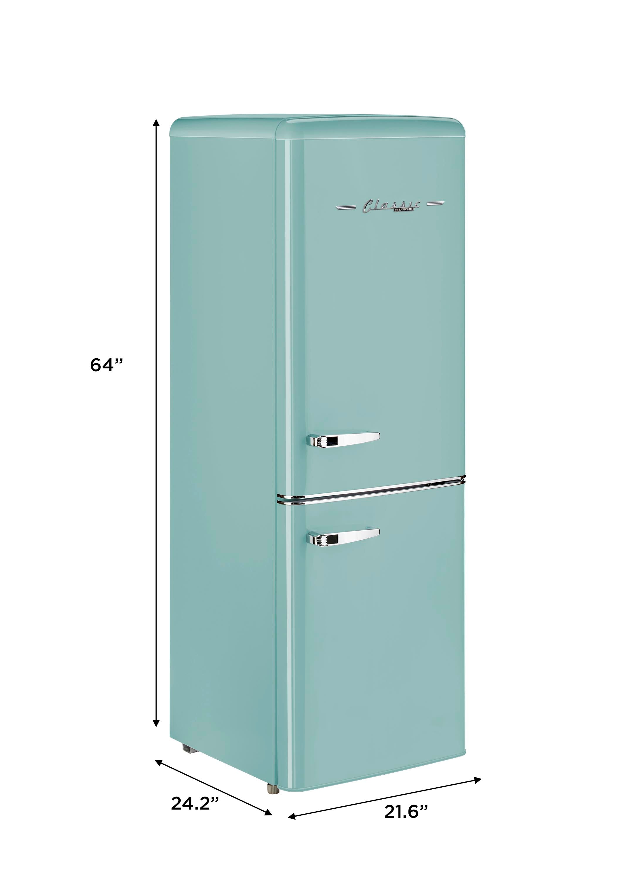 Unique Appliances - 21.6 Inch 7 cu. ft Bottom Mount Refrigerator in Ocean Mist Turquoise - UGP-215L T AC