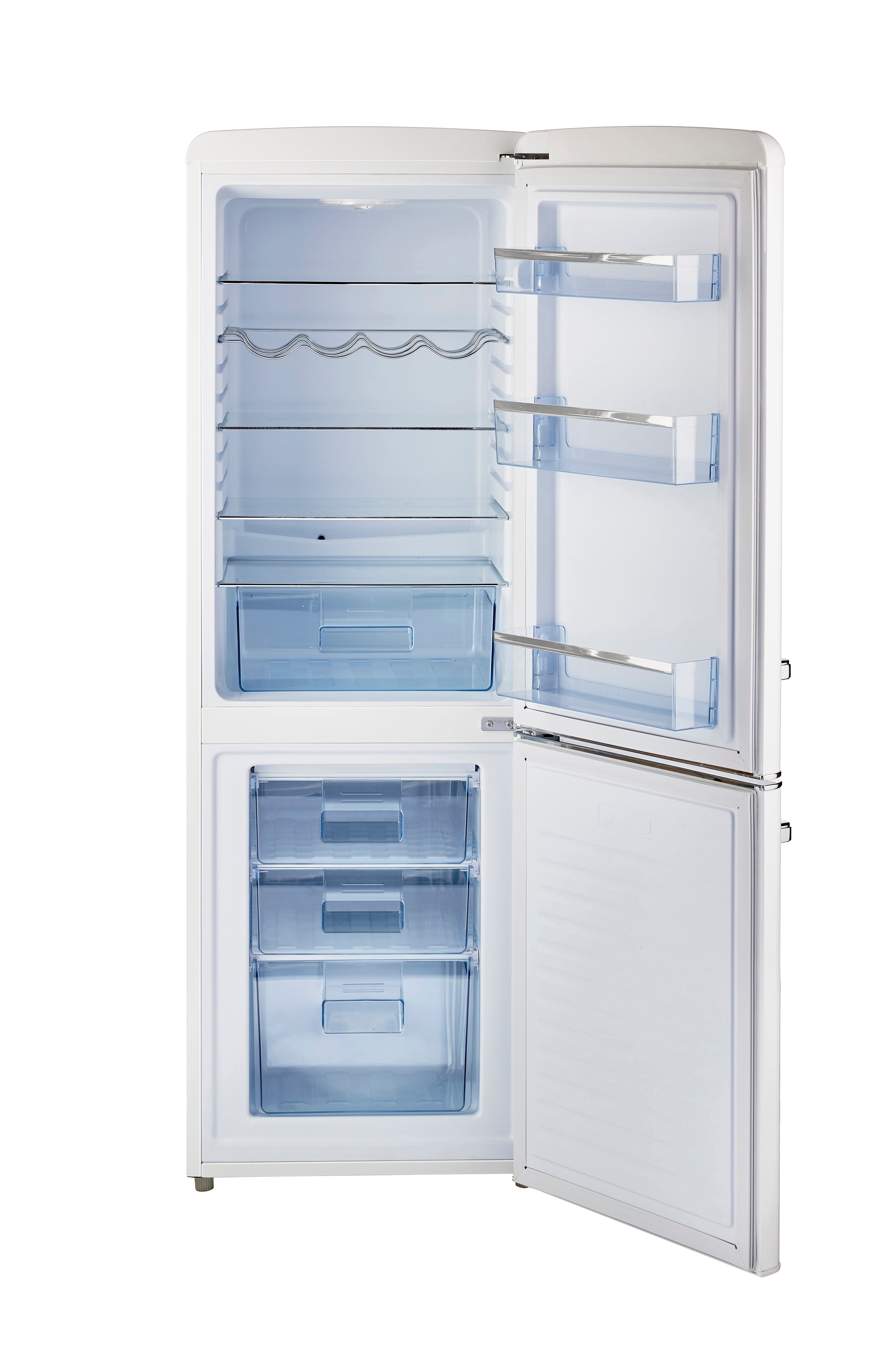 Unique Appliances - 21.6 Inch 7 cu. ft Bottom Mount Refrigerator in Marshmallow White - UGP-215L W AC