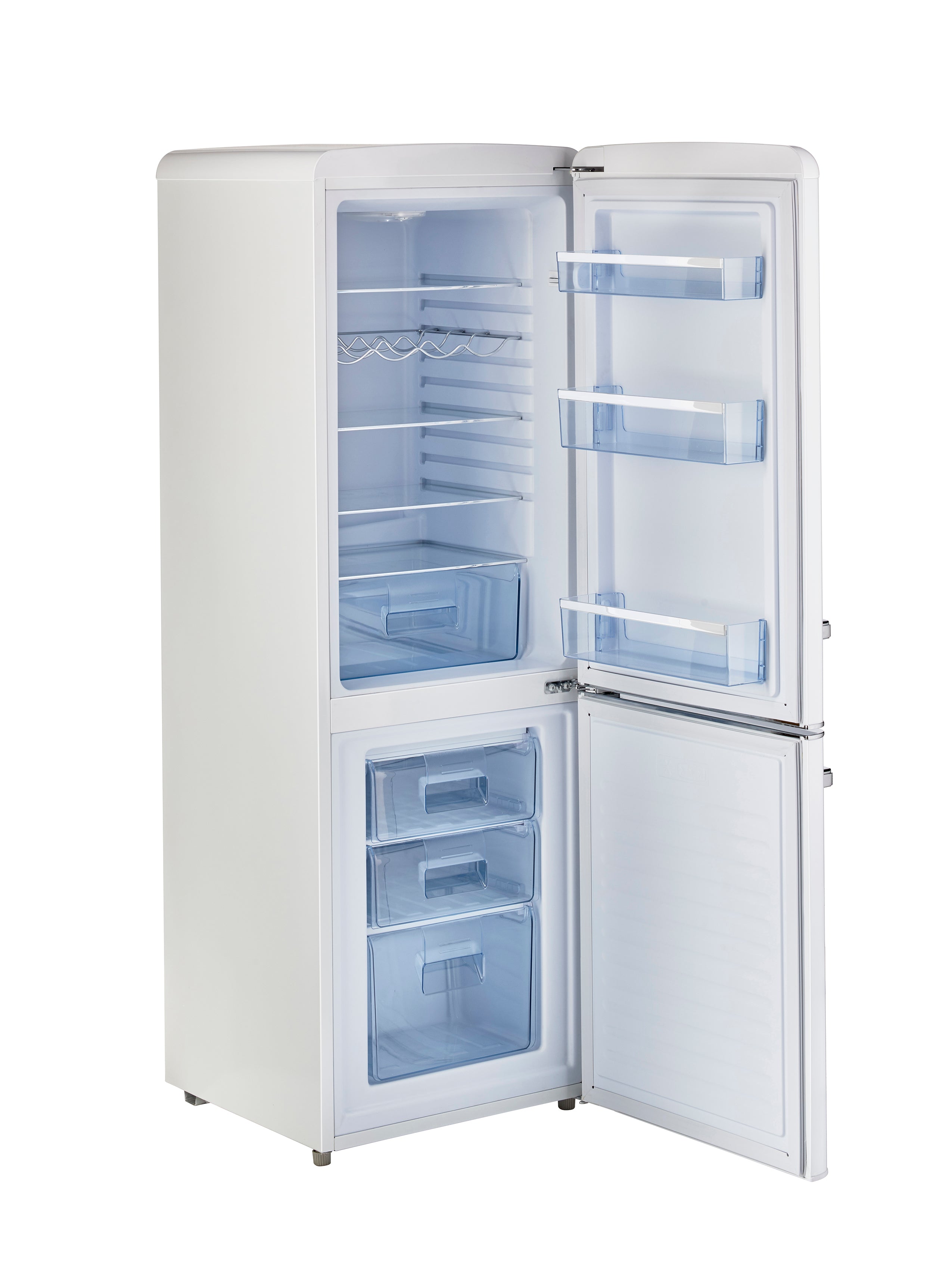 Unique Appliances - 21.6 Inch 7 cu. ft Bottom Mount Refrigerator in Marshmallow White - UGP-215L W AC